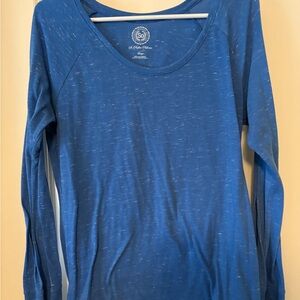 SO Women's Vibrant Blue Long Sleeve Tee